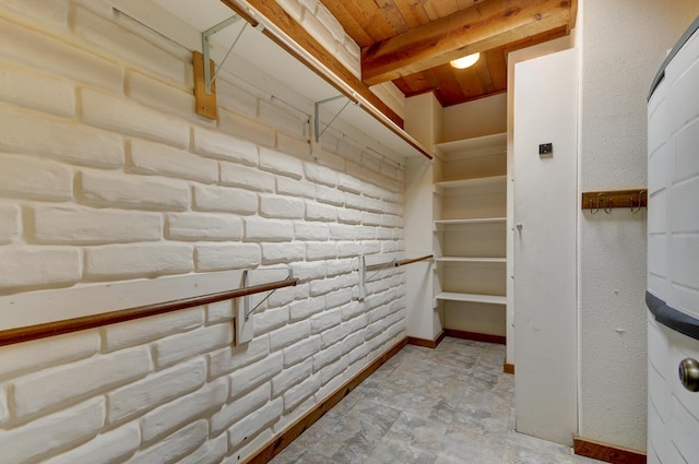 view of storage