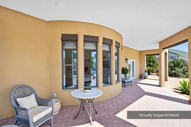 1220 Mesa Ridge Dr SW, Los Lunas, NM 87031 - view of patio