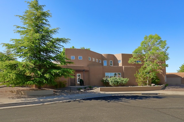 view of southwest-style home