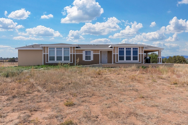 view of ranch-style house