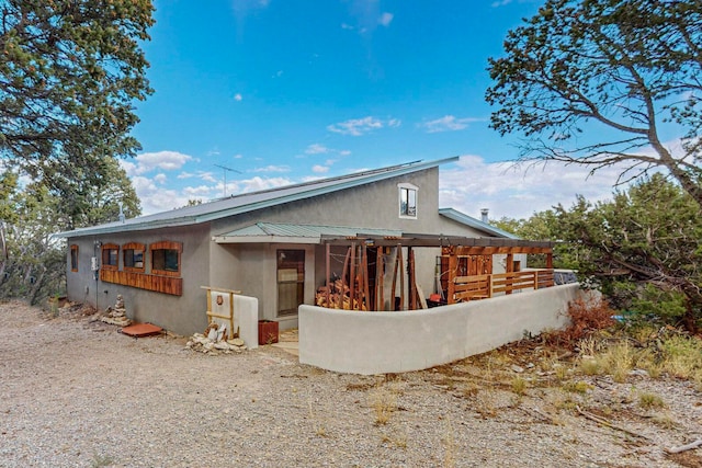 view of back of house