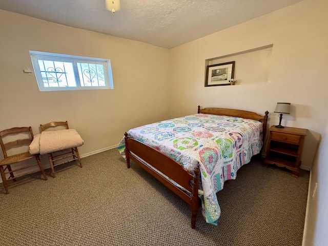 bedroom with carpet and ceiling fan