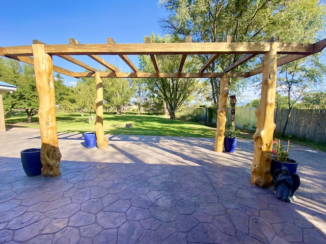 view of patio