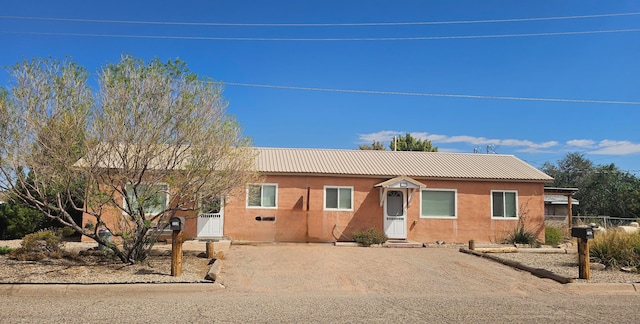 view of ranch-style house