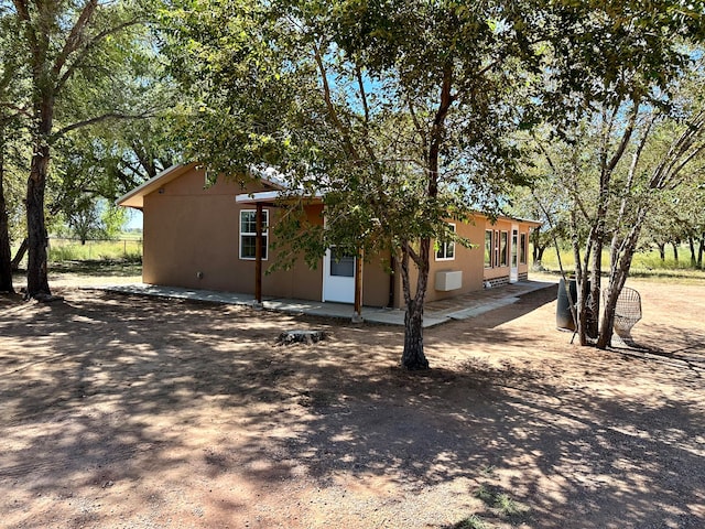 exterior space with a patio