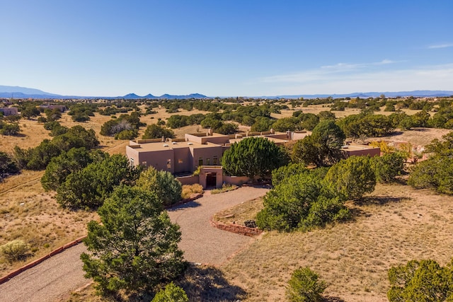 14 Chapala Rd, Santa Fe, NM 87508 - bird's eye view of a mountainous background
