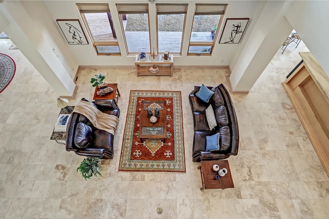 view of living room