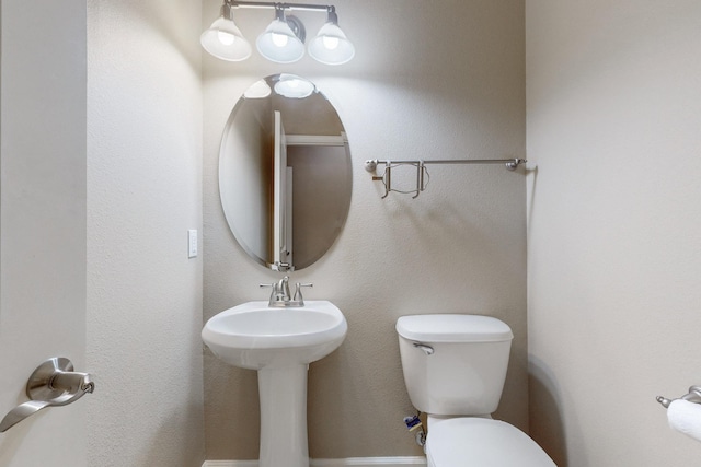 bathroom with toilet