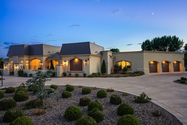 view of mediterranean / spanish-style home