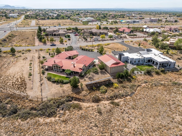 bird's eye view featuring a mountain view