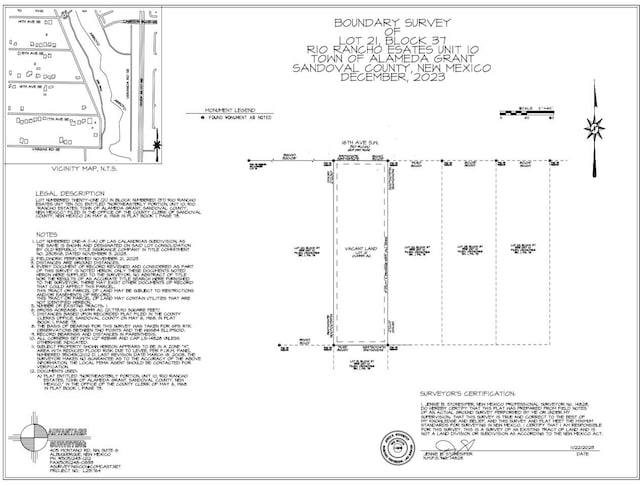 16th Ave SE, Rio Rancho NM, 87124 land for sale