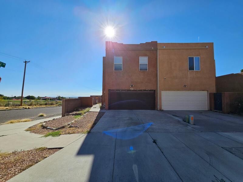 view of property exterior featuring a garage