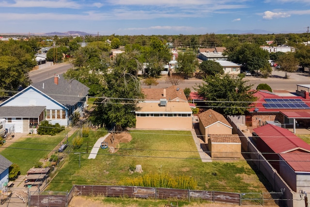 aerial view