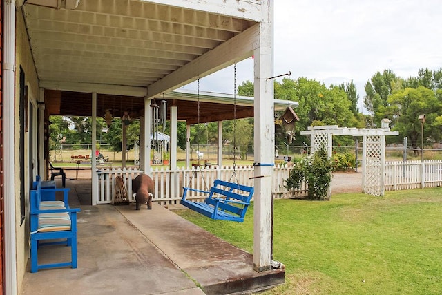 view of patio / terrace