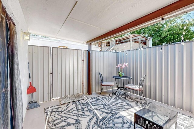 1139 Forrester Ave NW, Albuquerque, NM 87104 - view of patio / terrace featuring fence