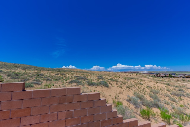 view of mountain feature