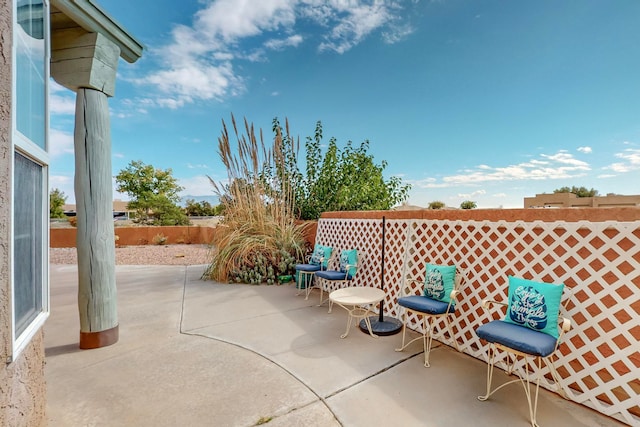 view of patio / terrace