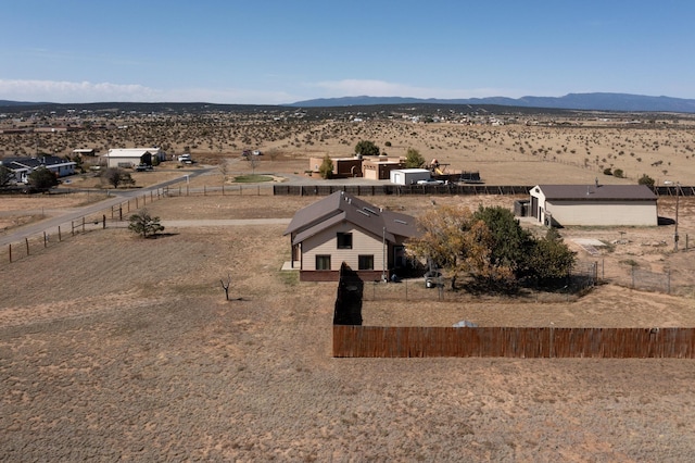 401A Nm-344, Edgewood, NM 87015 - drone / aerial view with a mountain view, a rural view, and view of desert