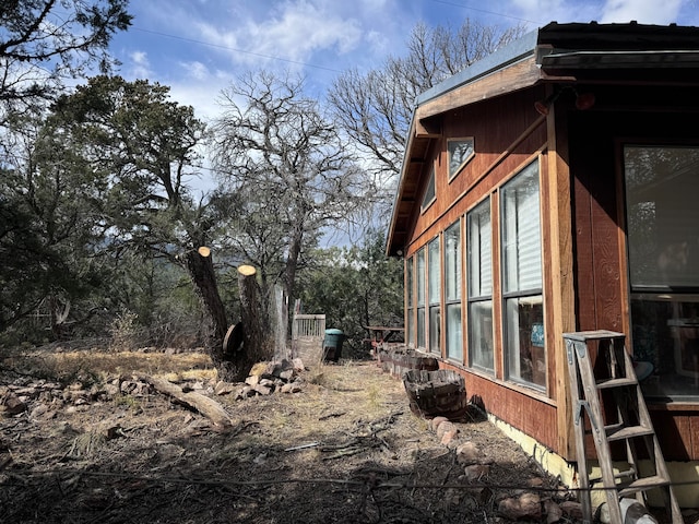 view of property exterior