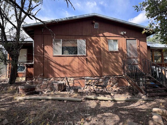 view of side of property