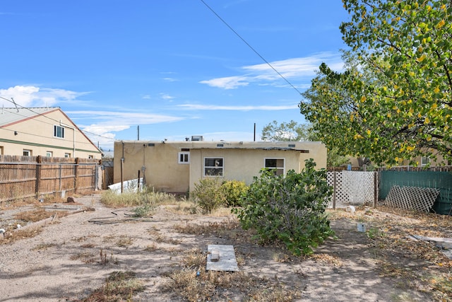 view of rear view of property