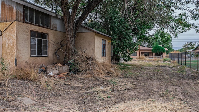 view of property exterior