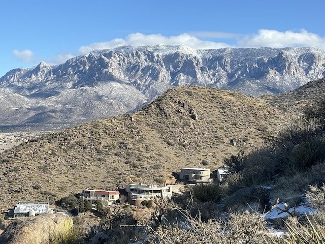 view of mountain feature