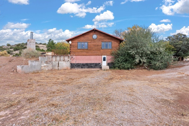 view of property exterior