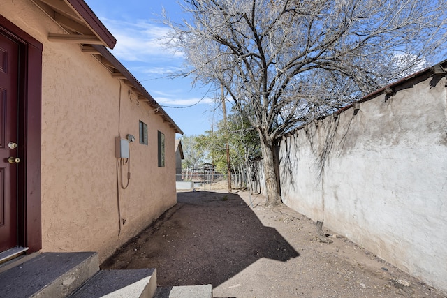 view of home's exterior