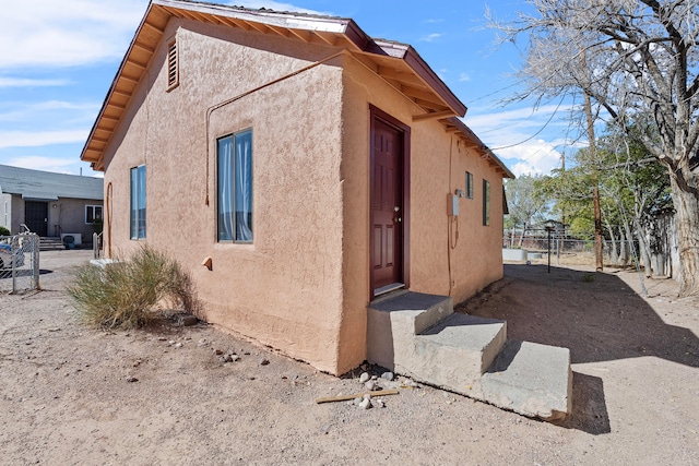 view of side of property