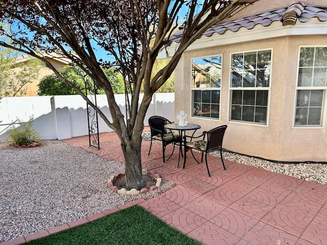 view of patio