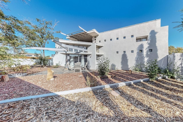 exterior space featuring a patio area