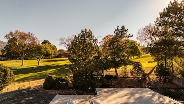 exterior space featuring a lawn