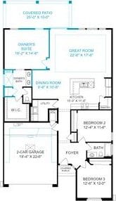 4860 Guadalupe Peak St SW, Los Lunas, NM 87031 - home floor plan