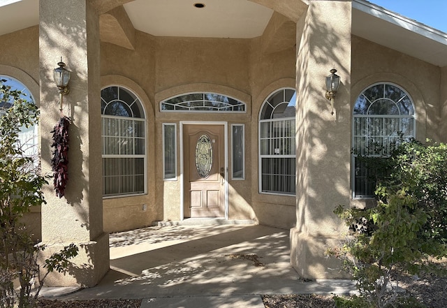 view of property entrance