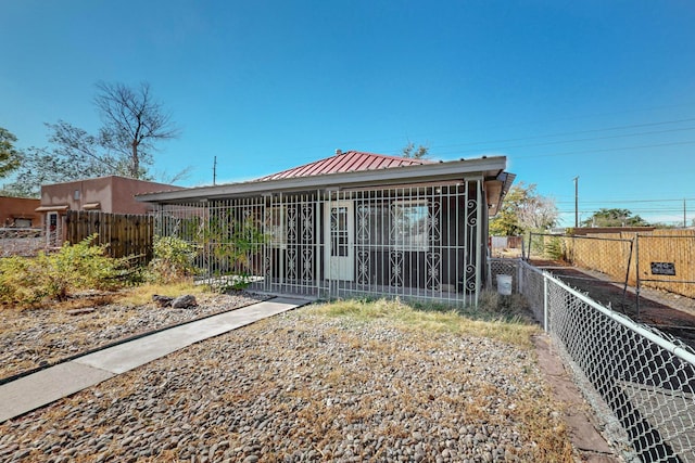 view of rear view of house