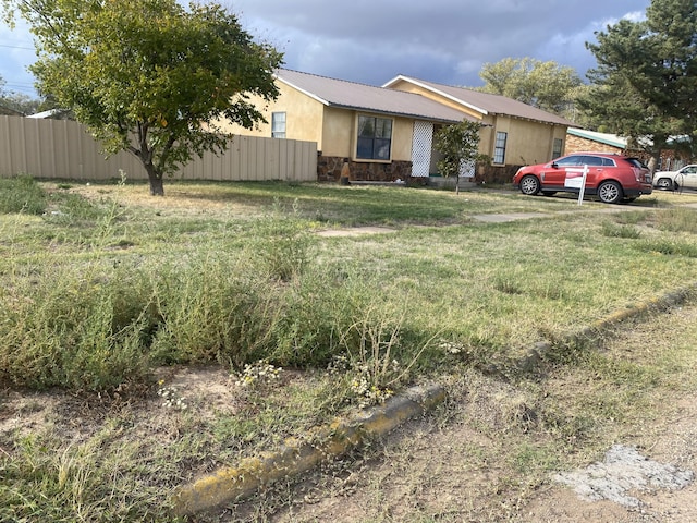 view of ranch-style home