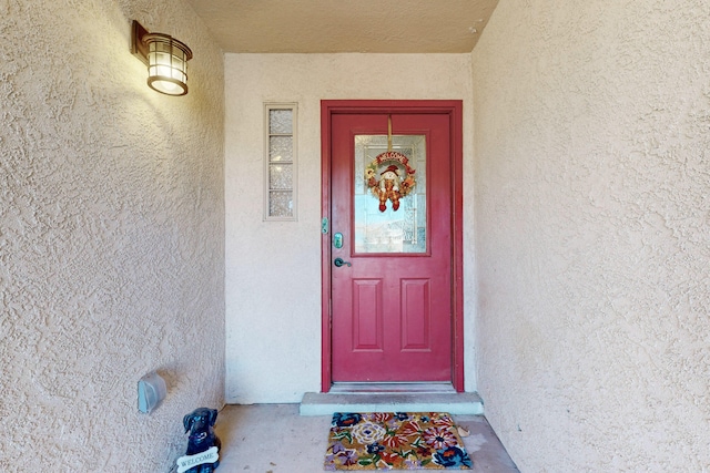 view of property entrance