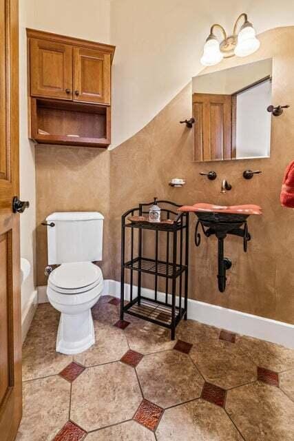 bathroom with toilet