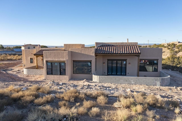 view of rear view of property