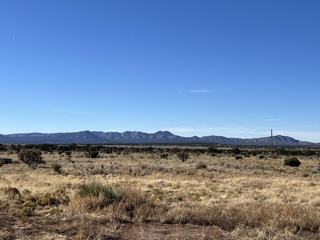 view of mountain feature