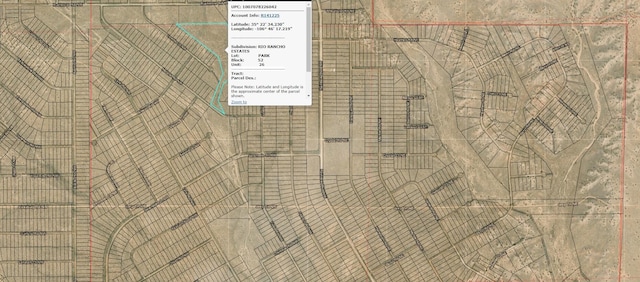 Martene Rd NW, Rio Rancho NM, 87144 land for sale