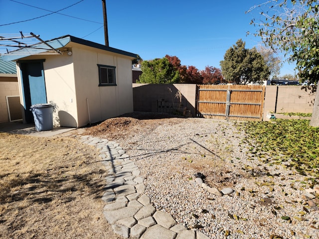 view of side of property