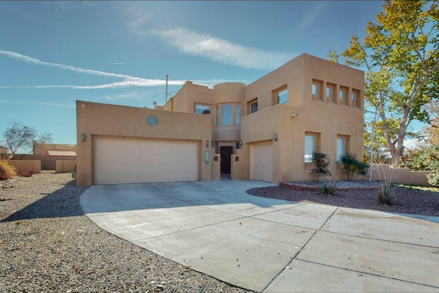 view of adobe home