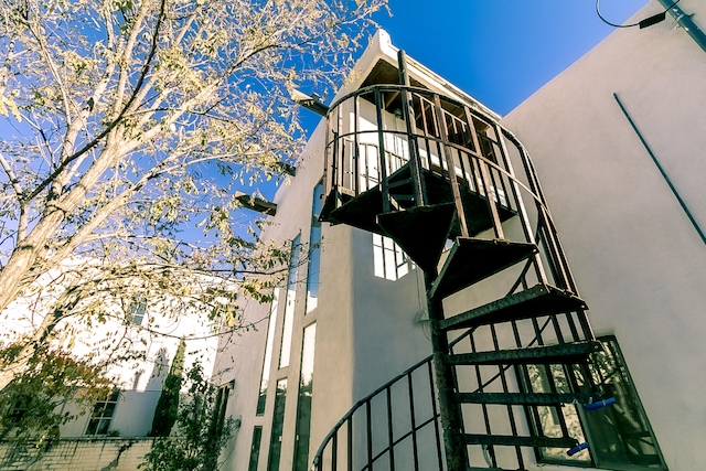 view of staircase