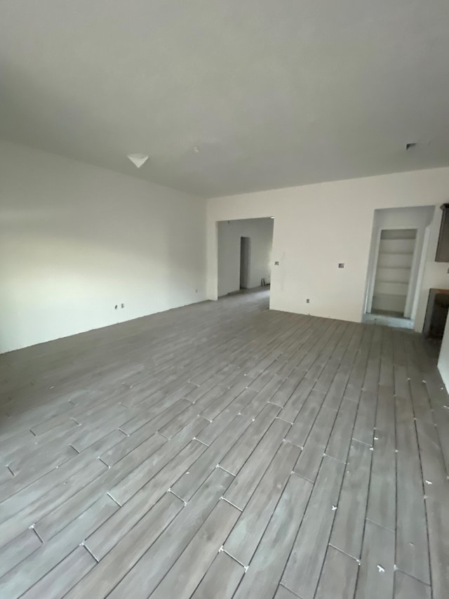 view of unfurnished living room