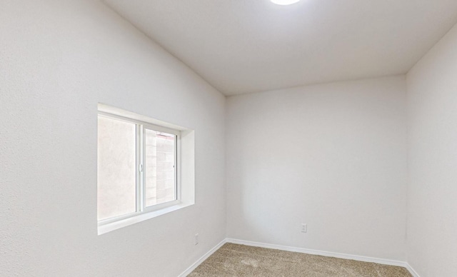 empty room with carpet floors