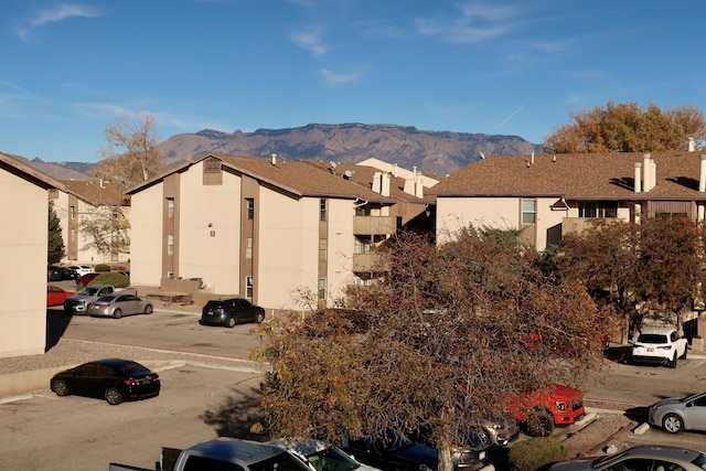 view of property featuring a mountain view