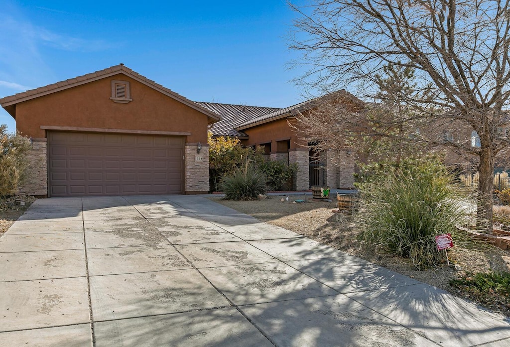 view of ranch-style home