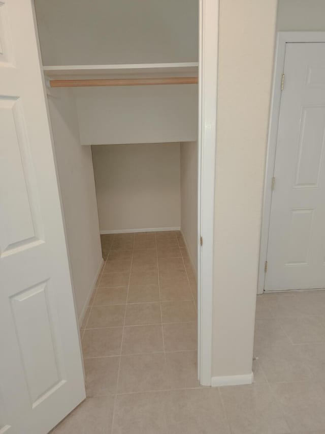 view of closet